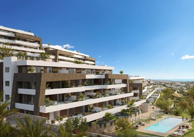 Apartamento de 3 habitaciones en El Velerín, Estepona en venta con piscina garaje - 1.372.710 € (Ref: 9502301)