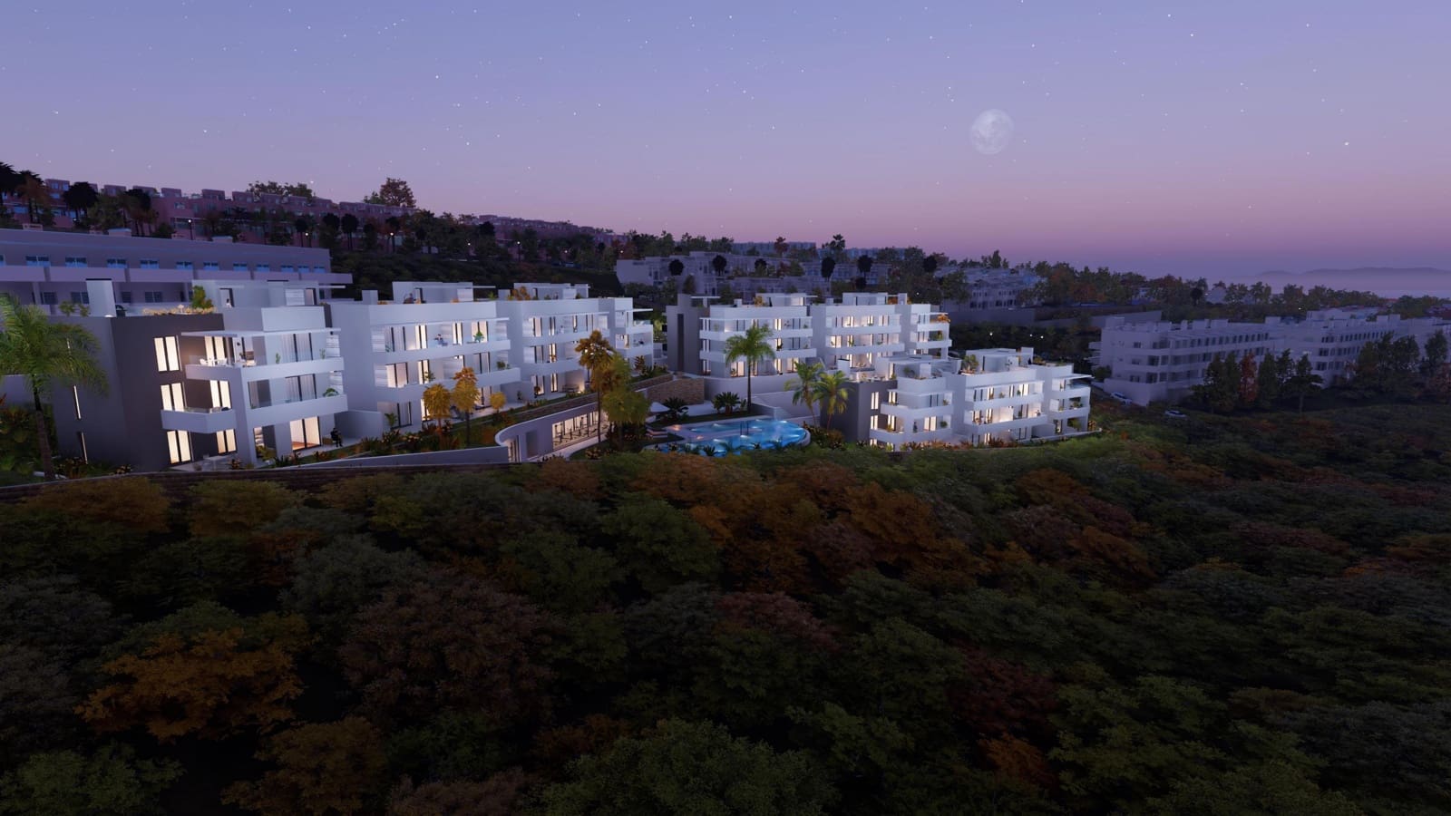 2 soveværelse Penthouse til salg i Manilva med swimmingpool - € 440.581 (Ref: 9502335)