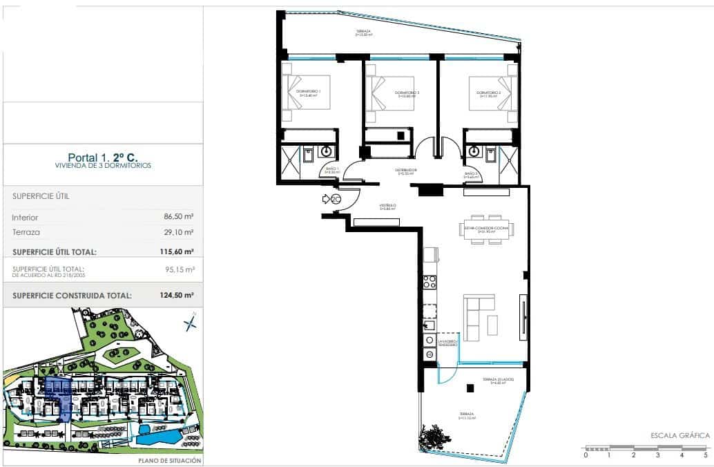 3 bedroom Apartment for sale in Benalmadena with pool - € 475,000 (Ref: 9504265)