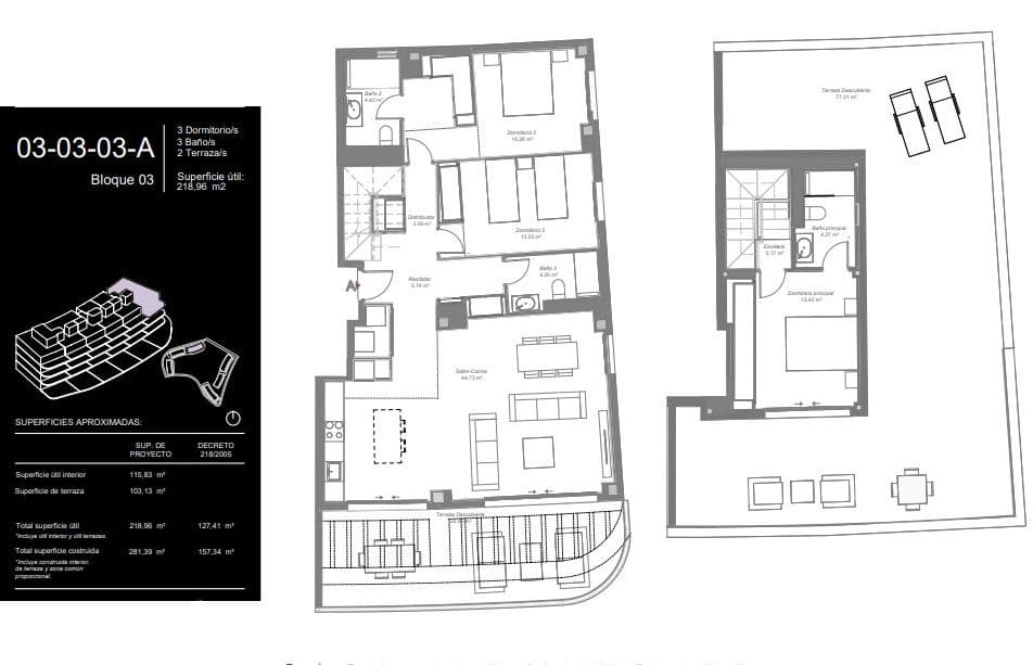 3 chambre Penthouse à vendre à Mijas - 695 000 € (Ref: 9535904)