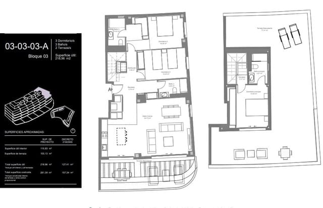 3 chambre Penthouse à vendre à Mijas - 695 000 € (Ref: 9535904)