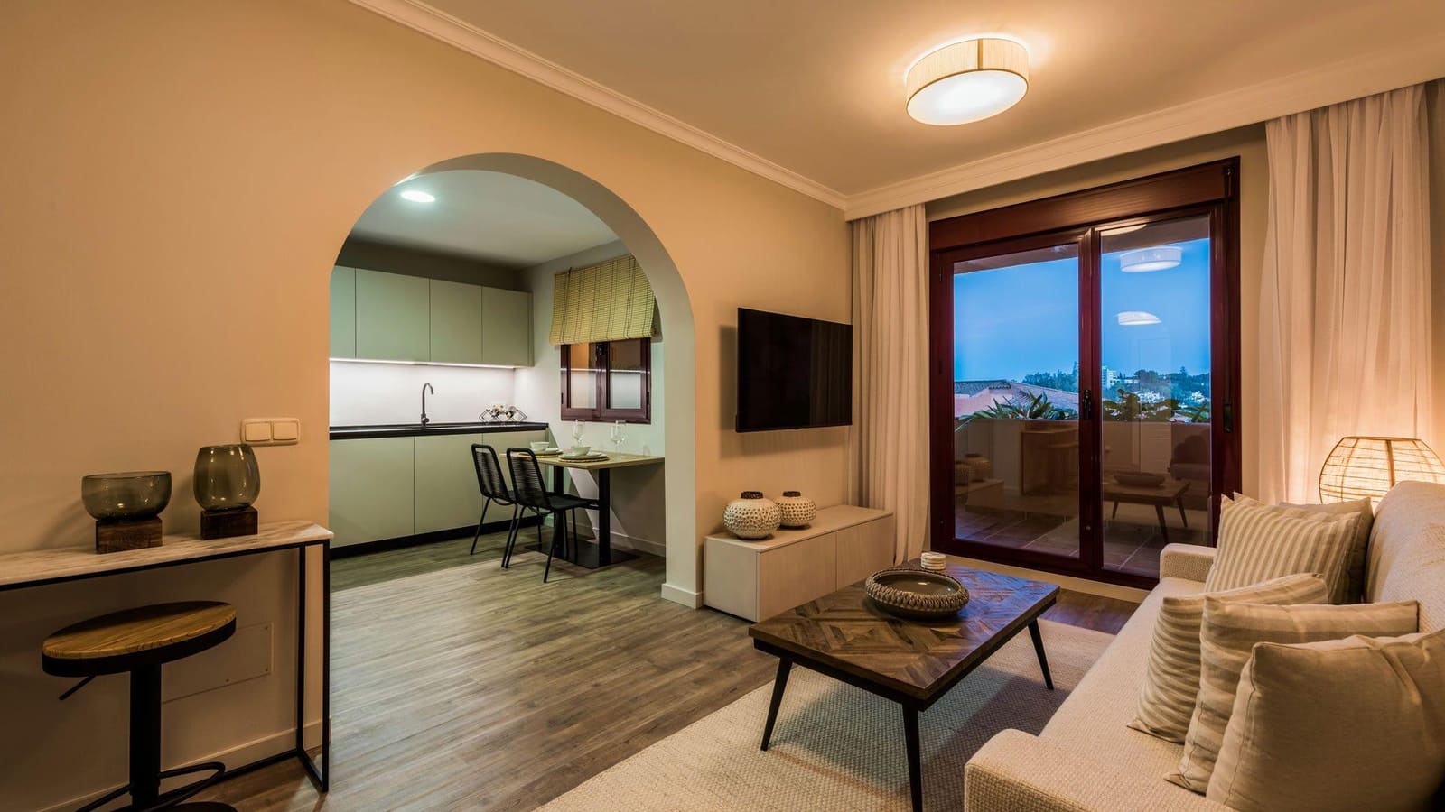 3 sypialnia Apartament na sprzedaż w Benahavis z basenem - 450 000 € (Ref: 9574599)