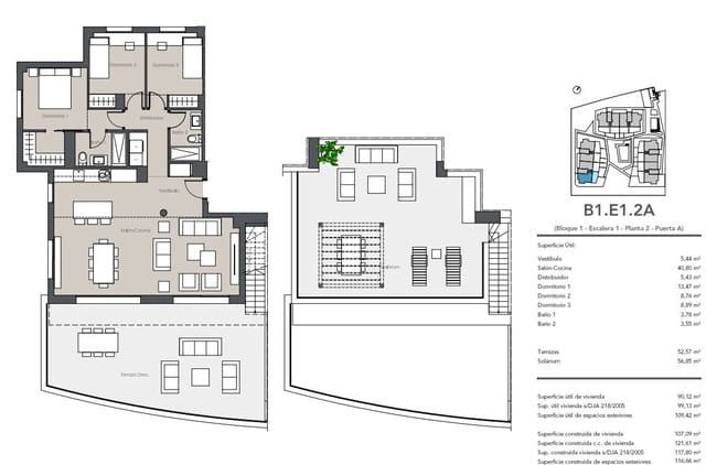 3 sovrum Takvåning till salu i Estepona med pool - 720 000 € (Ref: 9574600)