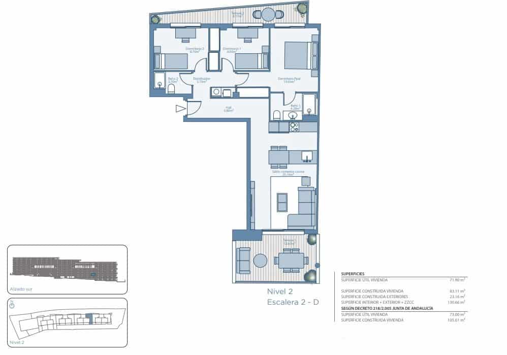 3 Zimmer Apartment zu verkaufen in Fuengirola mit Pool - 393.000 € (Ref: 9599500)