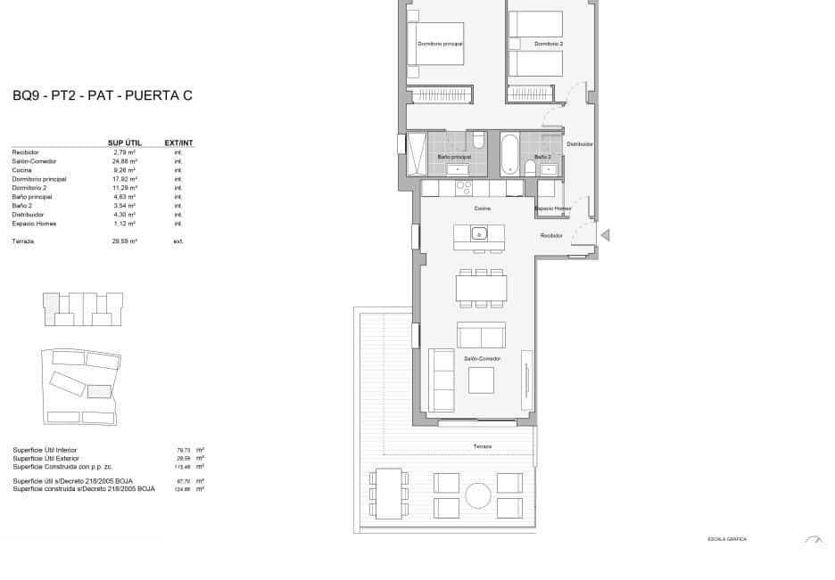 2 bedroom Penthouse for sale in Estepona with pool - € 381,000 (Ref: 9604948)