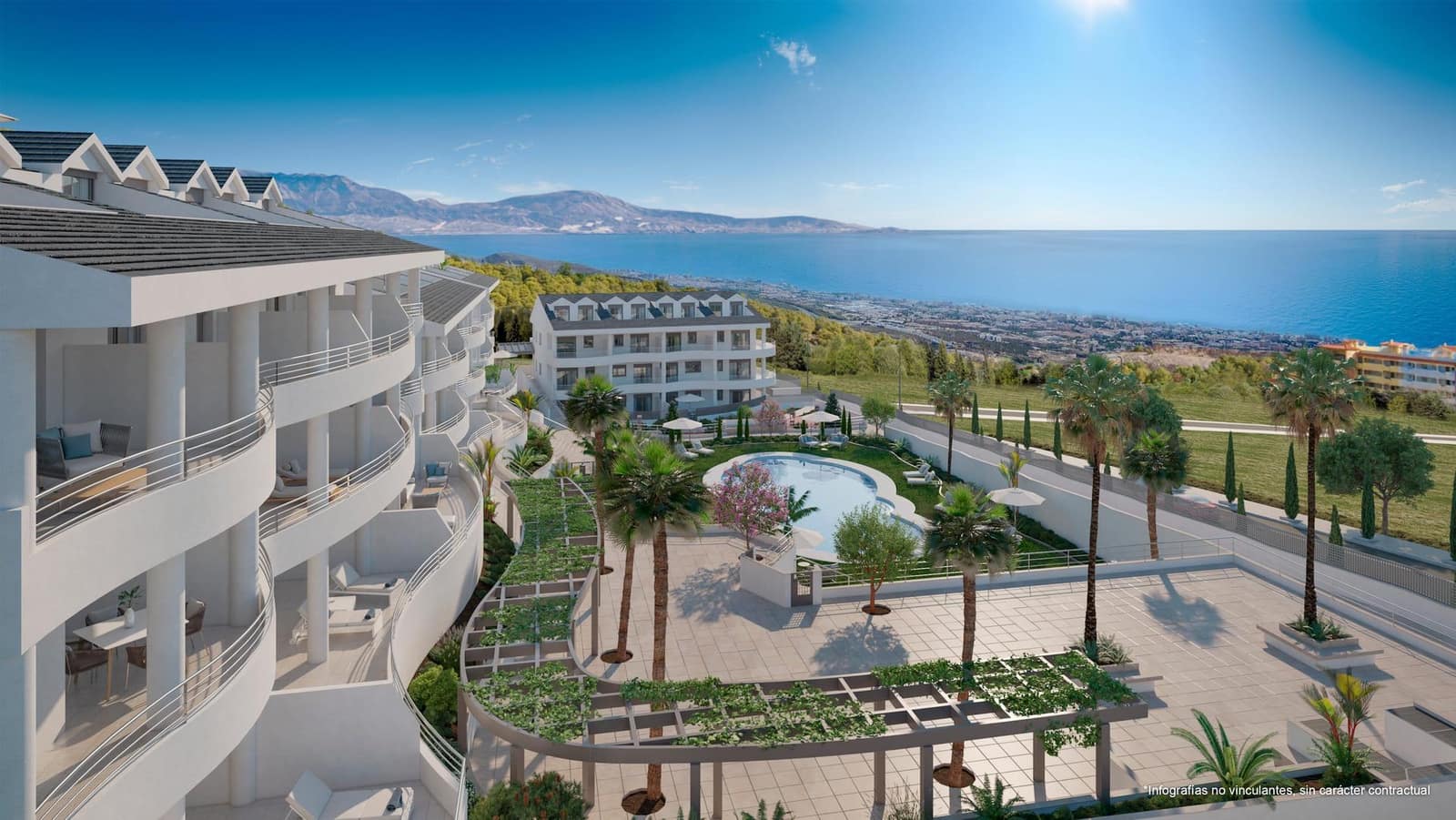 3 soveværelse Lejlighed til salg i Benalmadena med swimmingpool - € 464.000 (Ref: 9608035)