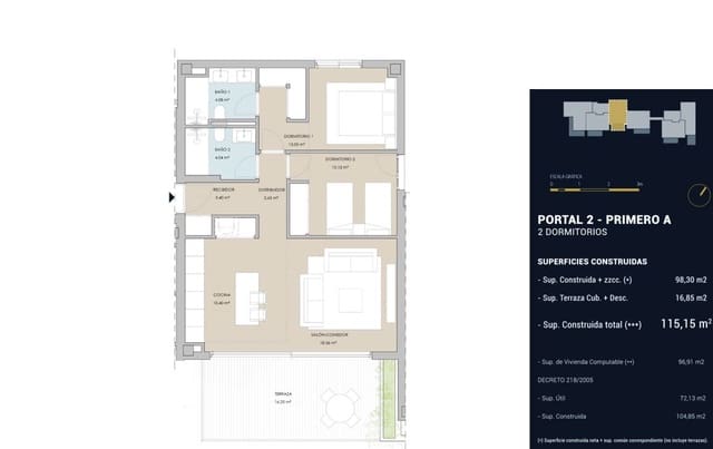 2 slaapkamer Appartement te koop in Torremolinos met zwembad - € 504.000 (Ref: 9608046)