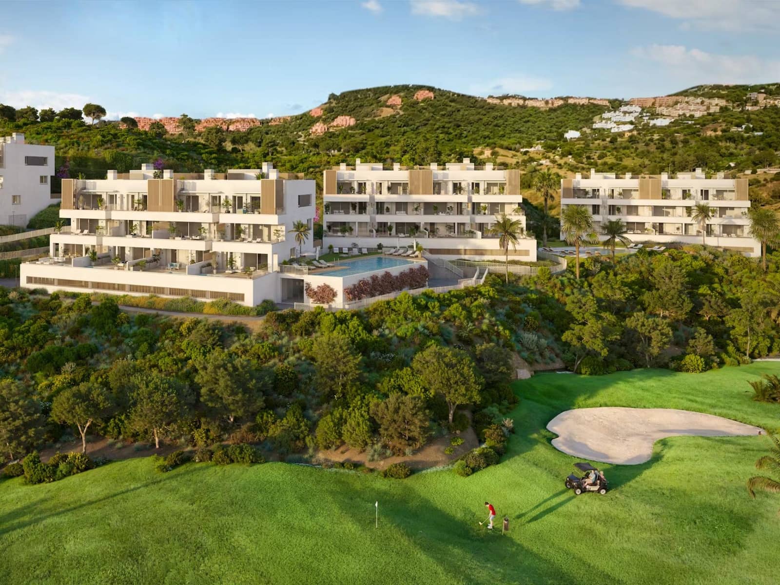 2 sovrum Takvåning till salu i Mijas med pool - 593 900 € (Ref: 9611510)