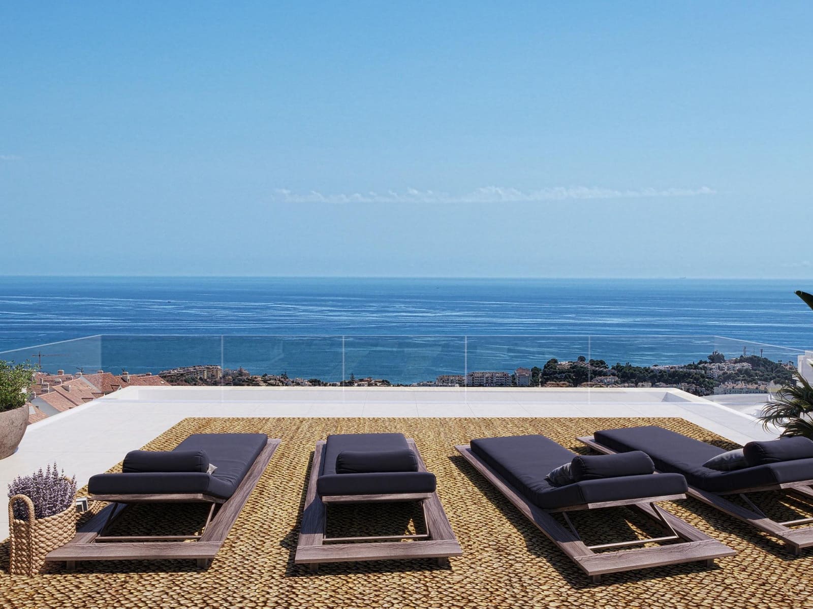 Chalet de 4 habitaciones en Mijas en venta con piscina - 1.200.000 € (Ref: 9735568)