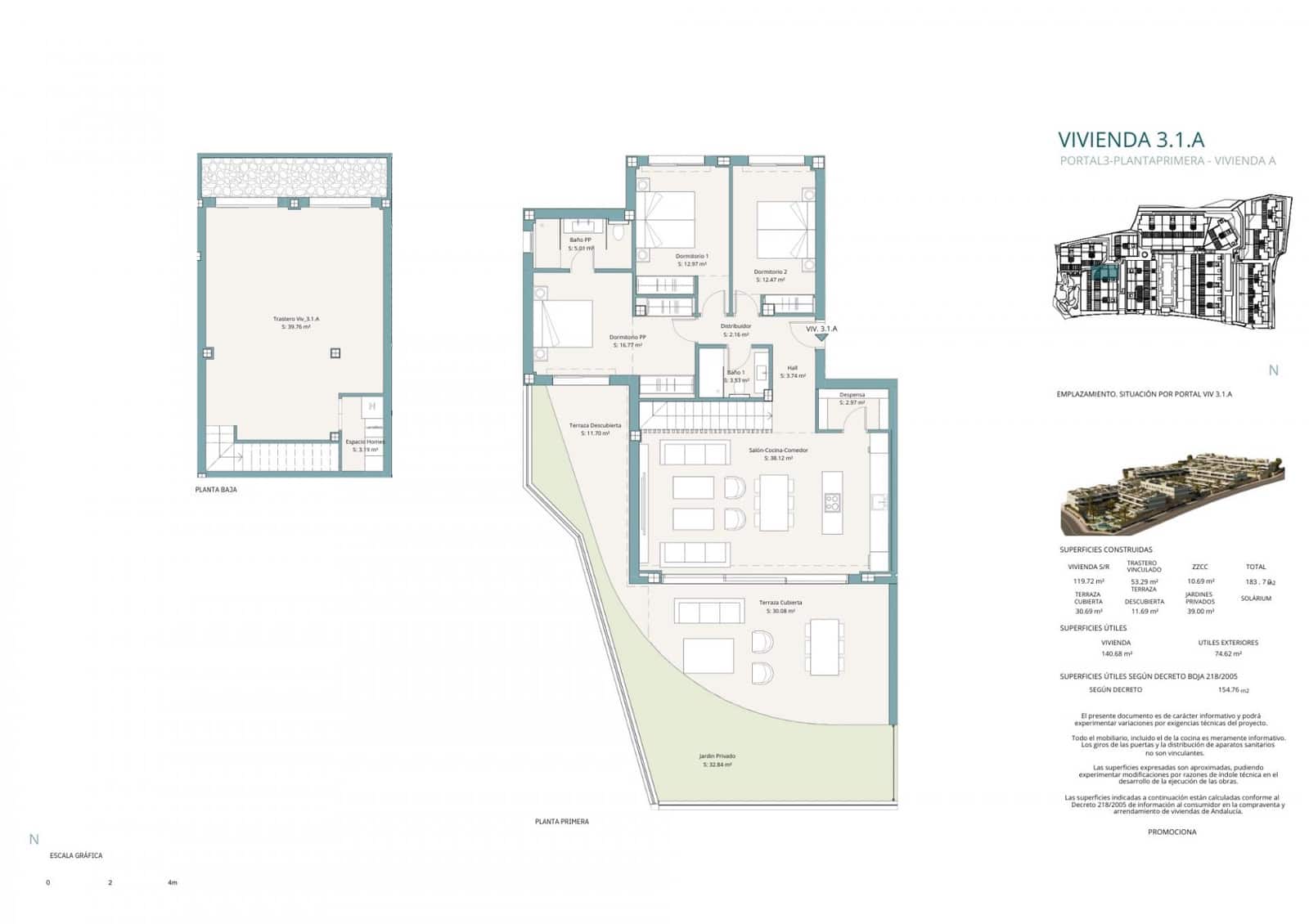 3 bedroom Apartment for sale in Estepona with pool - € 839,000 (Ref: 9755645)