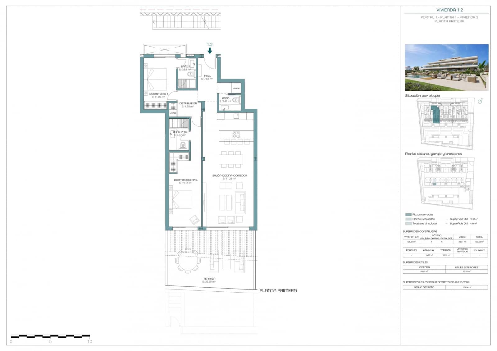 2 soveværelse Lejlighed til salg i Bahia de Casares med swimmingpool - € 620.000 (Ref: 9794579)