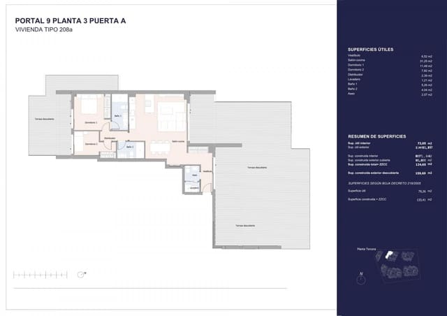 2 makuuhuone Kattohuoneisto myytävänä paikassa Marbella mukana uima-altaan - 1 190 000 € (Ref: 9813821)