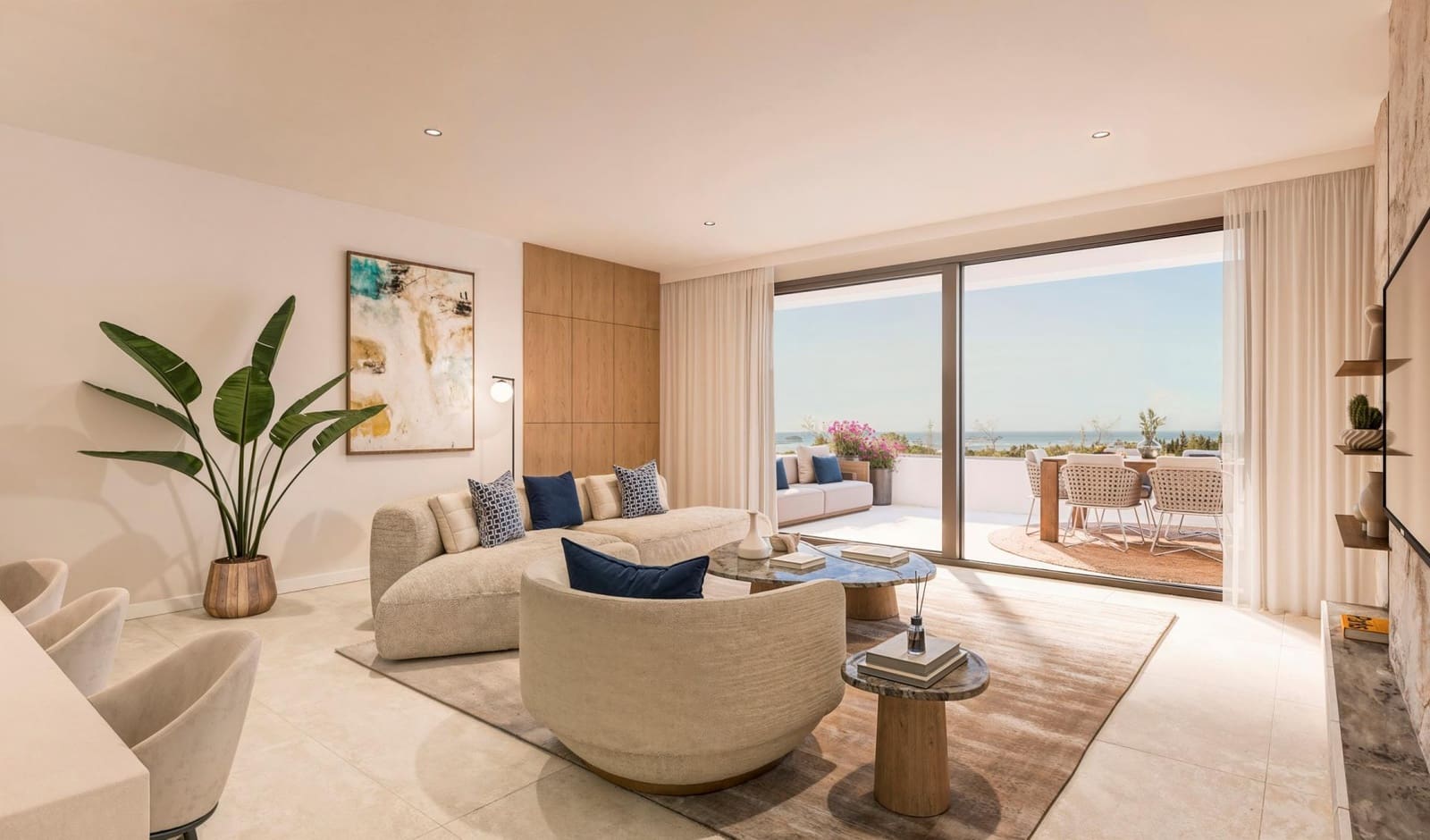 3 Zimmer Apartment zu verkaufen in New Golden Mile mit Pool - 765.000 € (Ref: 9813824)