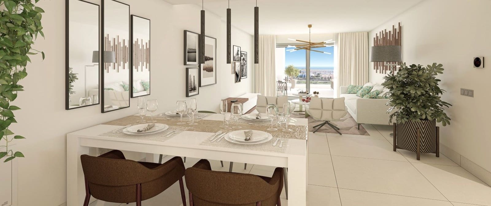2 bedroom Penthouse for sale in Manilva with pool - € 530,000 (Ref: 9822899)