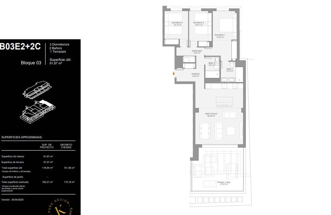 3 bedroom Apartment for sale in Estepona with pool - € 589,000 (Ref: 9839240)
