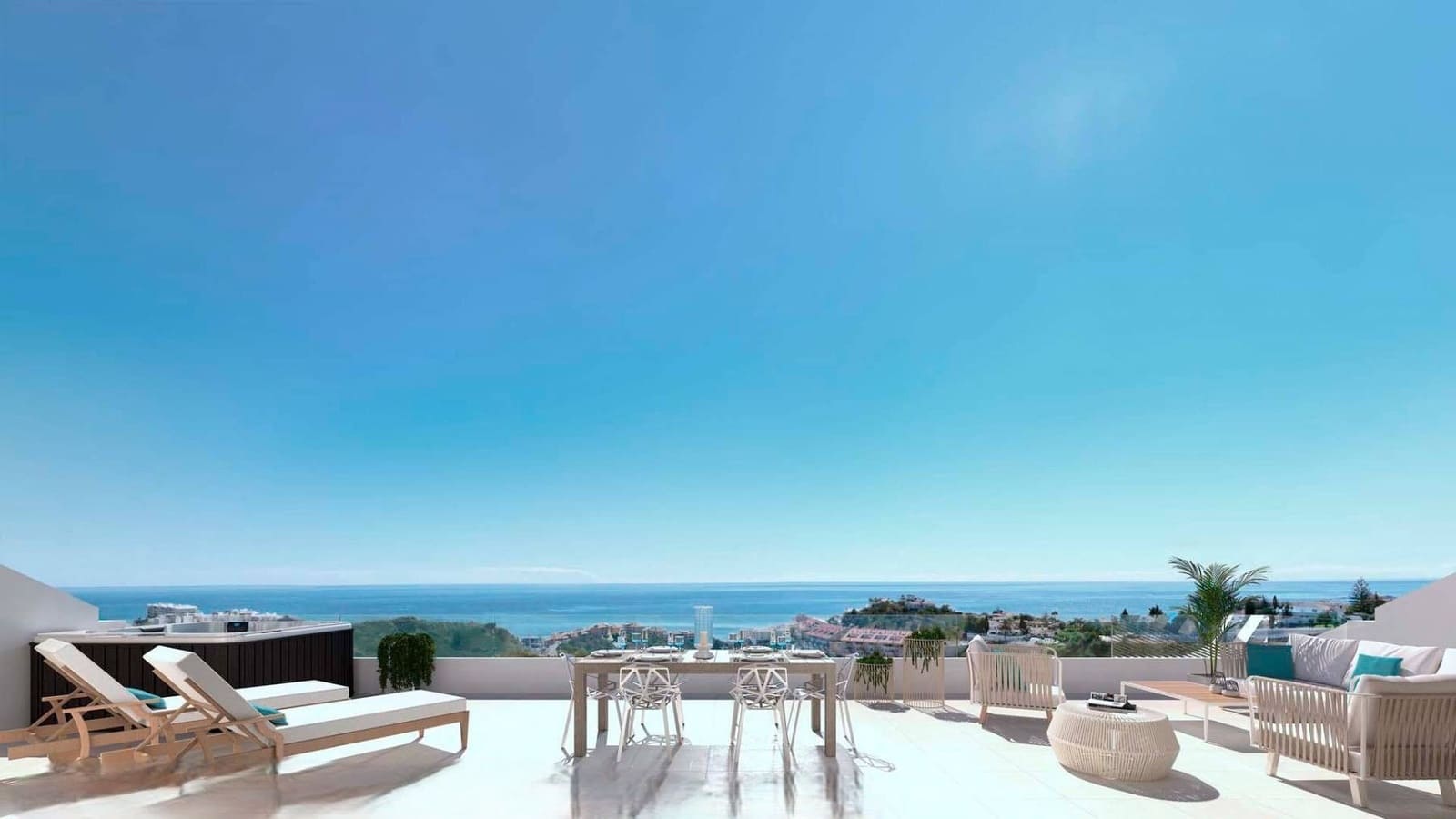 1 slaapkamer Penthouse te koop in Fuengirola met zwembad - € 595.000 (Ref: 9884785)