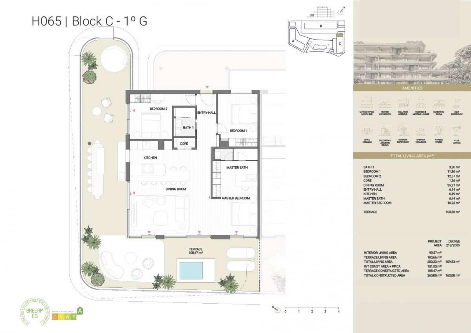3 makuuhuone Huoneisto myytävänä paikassa Fuengirola mukana uima-altaan - 1 045 000 € (Ref: 9888117)