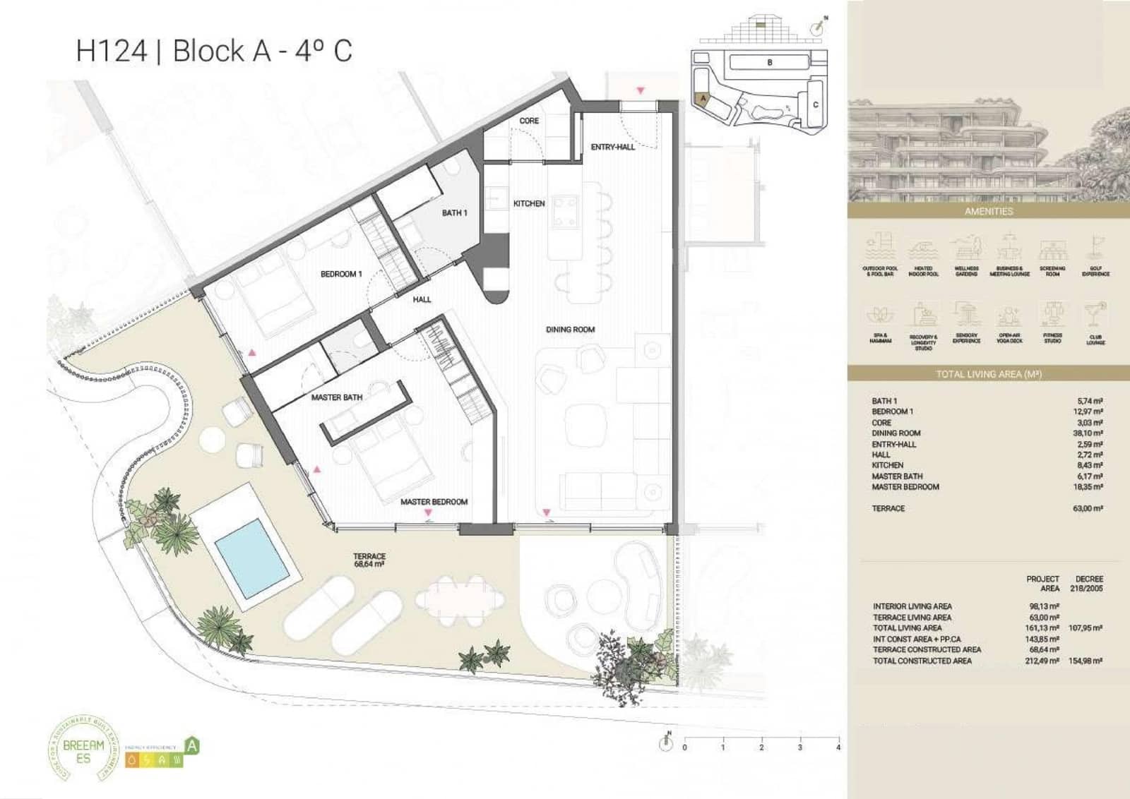 2 sovrum Lägenhet till salu i Fuengirola med pool - 850 000 € (Ref: 9888119)