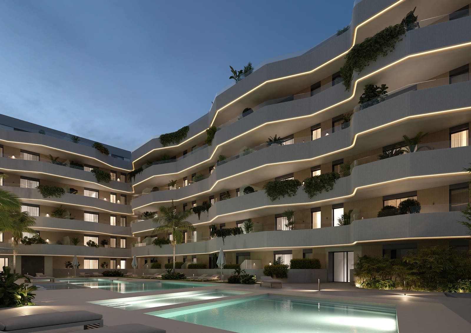 2 sovrum Takvåning till salu i Mijas med pool - 744 975 € (Ref: 9913156)