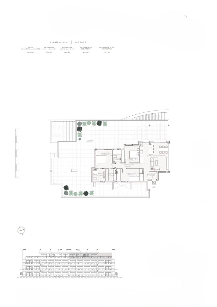 3 slaapkamer Penthouse te koop in Cerro del Aguila met zwembad - € 1.098.000 (Ref: 9915800)