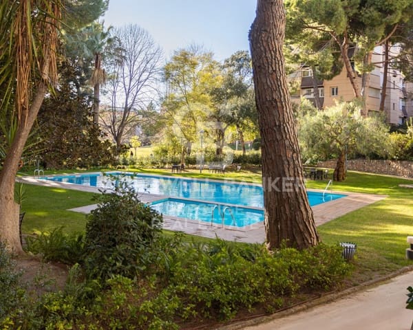 6 Zimmer Wohnung zu verkaufen in Pedralbes, Barcelona Stadt mit Garage - 2.200.000 € (Ref: 9579036)