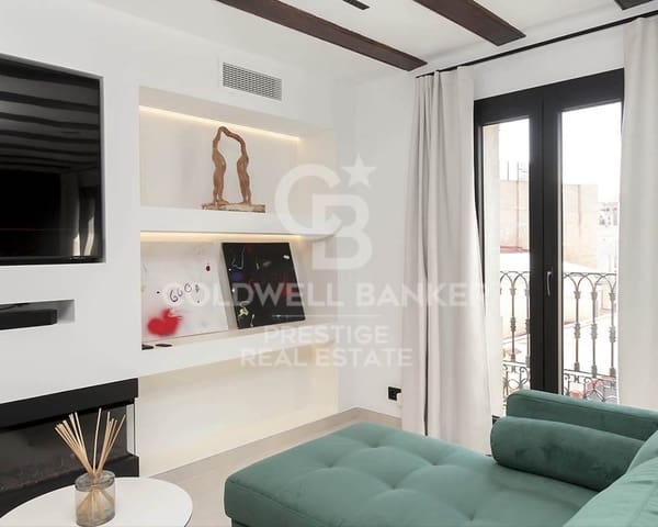 2 Zimmer Wohnung zu verkaufen in El Barri Gòtic, Barcelona Stadt - 519.000 € (Ref: 9579058)