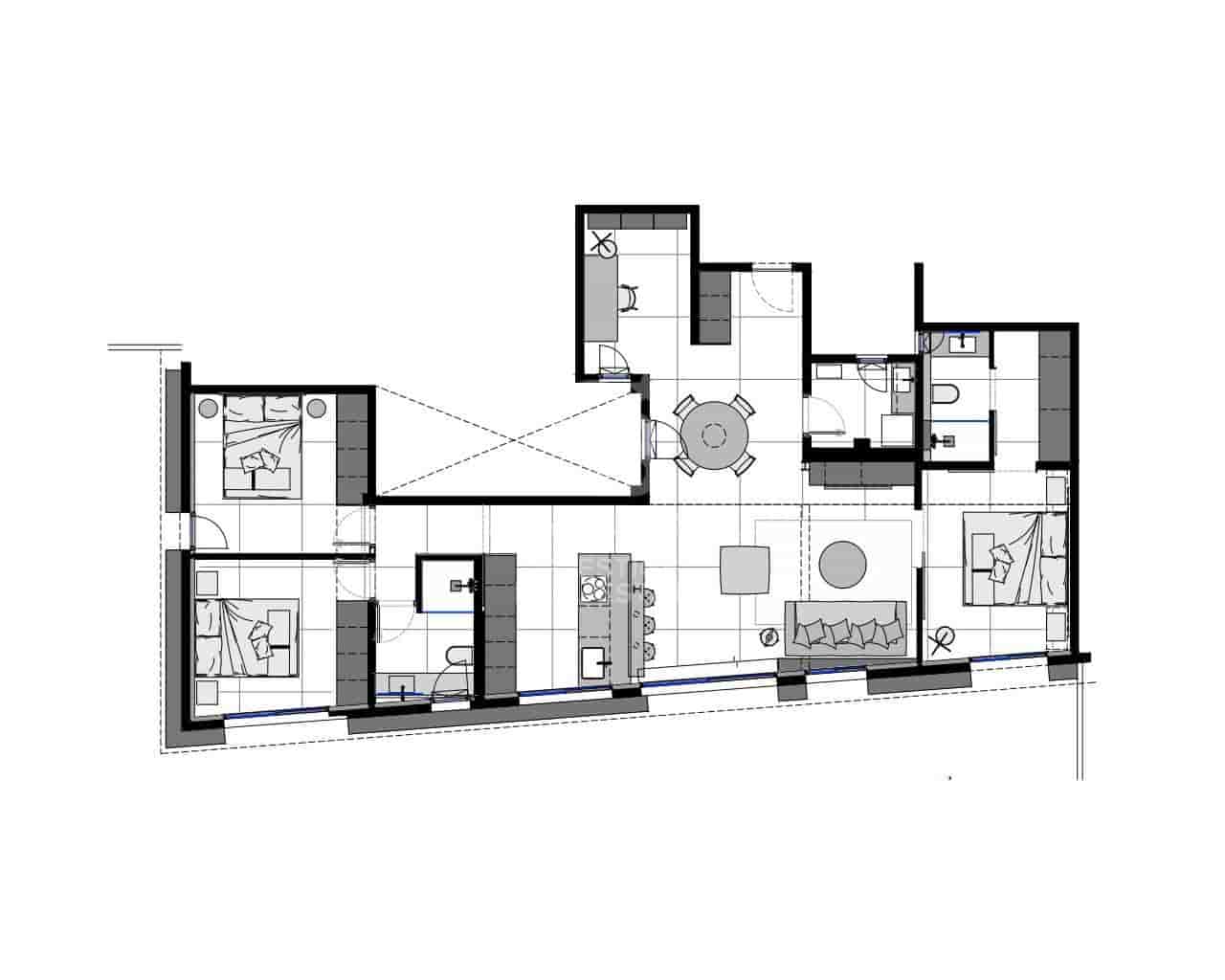 3 sypialnia Penthouse na sprzedaż w Miasto Barcelona z garażem - 1 300 000 € (Ref: 9579063)