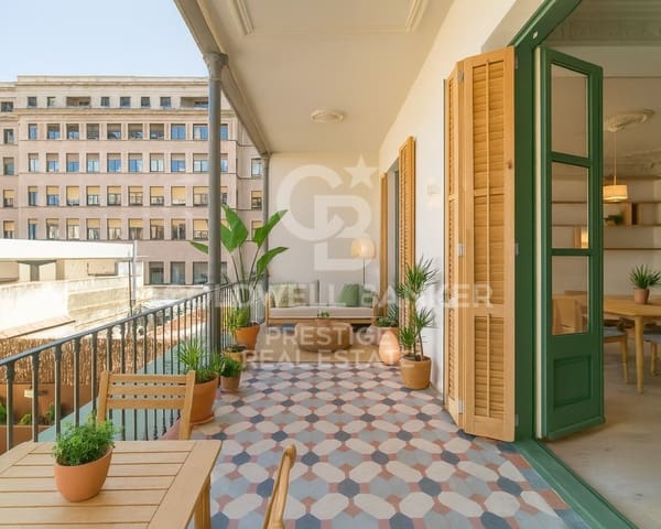 4 bedroom Flat for sale in L'Antiga Esquerra de L'Eixample, Barcelona city - € 1,250,000 (Ref: 9579064)