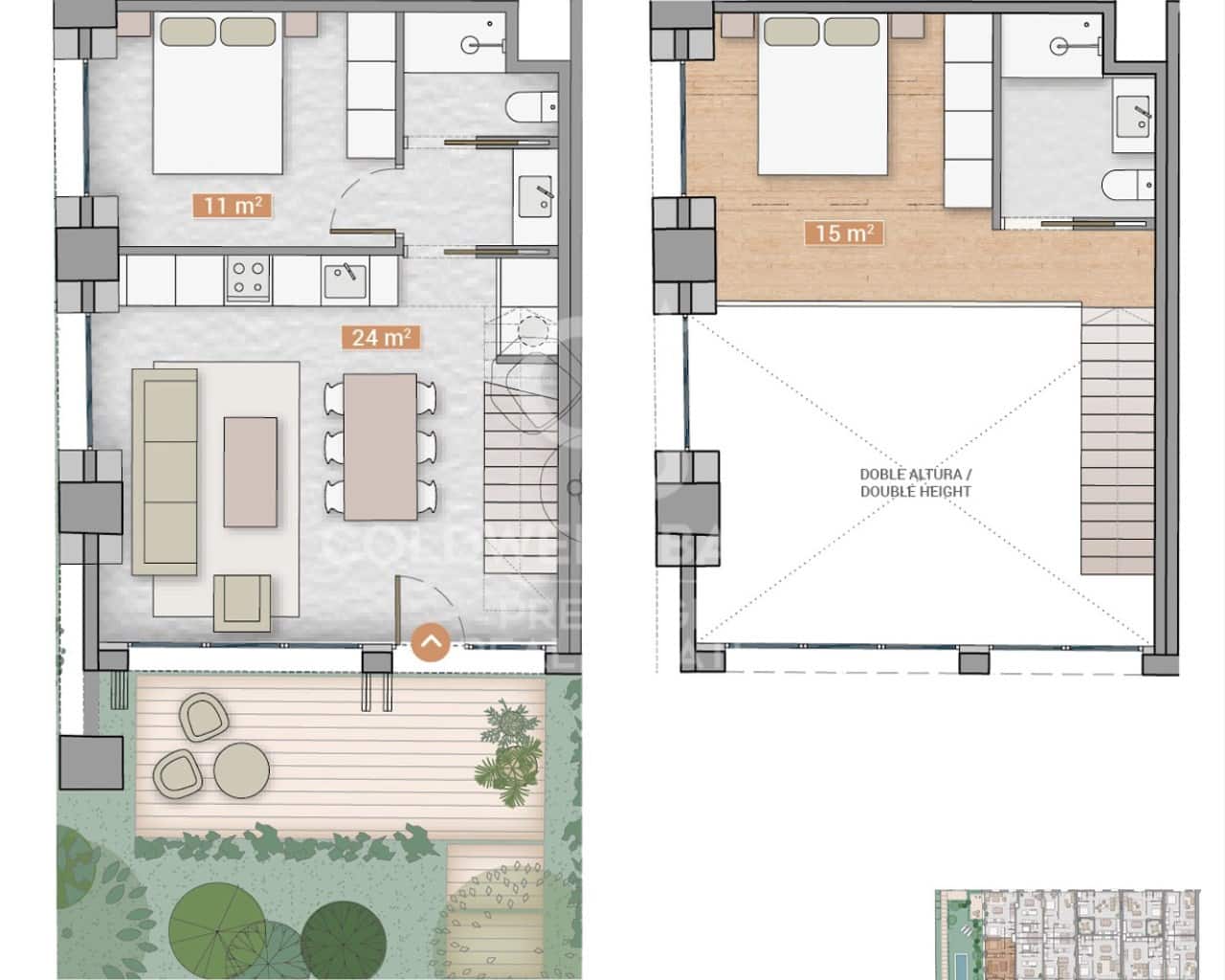 2 camera da letto Appartamento in vendita in Barcelona citta - 880.000 € (Rif: 9579065)