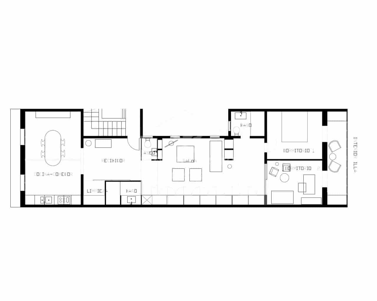 2 bedroom Flat for sale in Barcelona city - € 920,000 (Ref: 9579074)