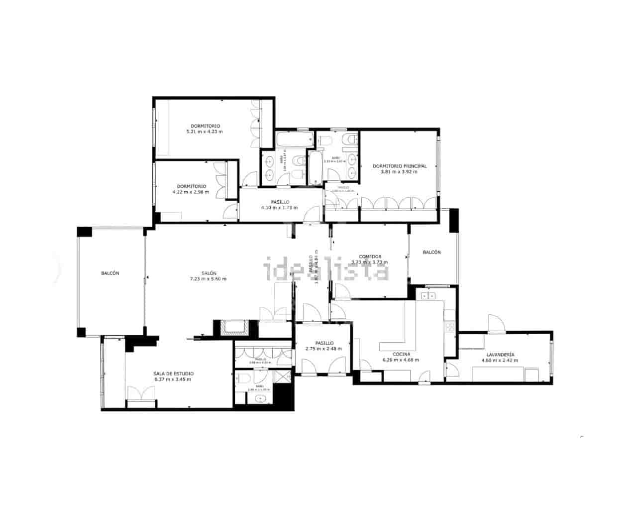 4 sypialnia Mieszkanie na sprzedaż w Miasto Barcelona z garażem - 2 250 000 € (Ref: 9579077)