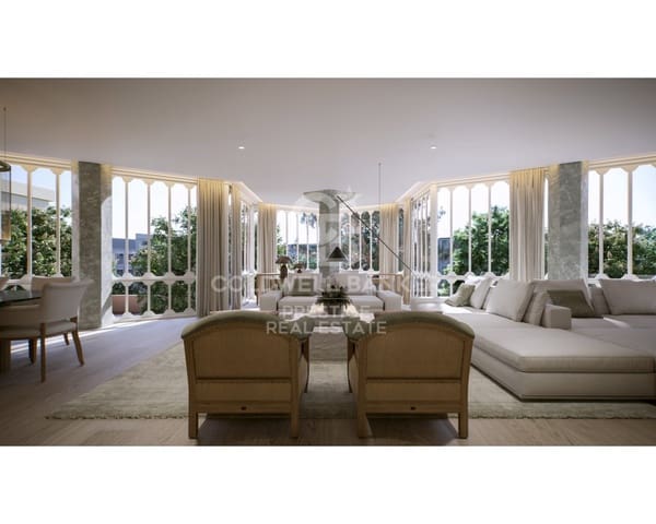 5 quarto Apartamento para venda em Pedralbes, Barcelona cidade com piscina garagem - 2 700 000 € (Ref: 9579087)