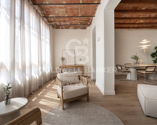 3 quarto Apartamento para venda em La Dreta de L'Eixample, Barcelona cidade - 1 560 000 € (Ref: 9579106)