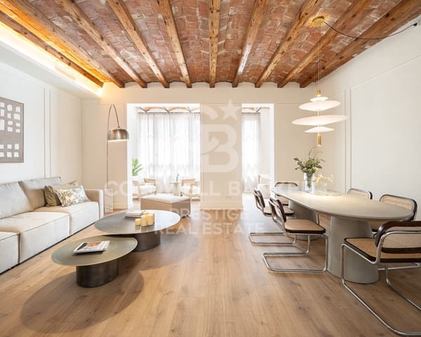 3 quarto Apartamento para venda em La Dreta de L'Eixample, Barcelona cidade - 1 560 000 € (Ref: 9579106)