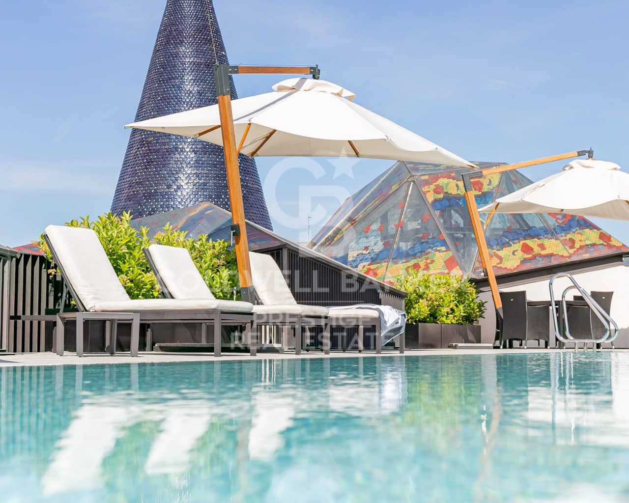 Ático de 4 habitaciones en Barcelona ciudad en venta con piscina - 4.400.000 € (Ref: 9579122)