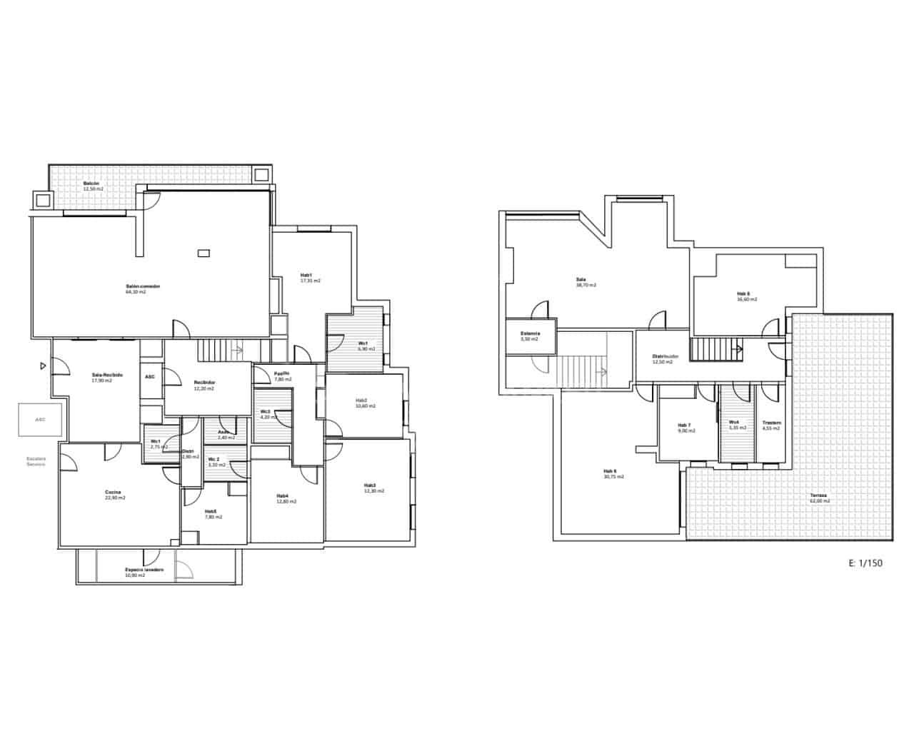 7 soveværelse Penthouse til salg i Barcelona by med garage - € 2.900.000 (Ref: 9616172)