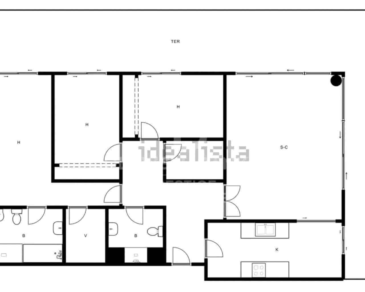 3 quarto Apartamento para venda em Barcelona cidade com piscina - 1 690 000 € (Ref: 9648241)