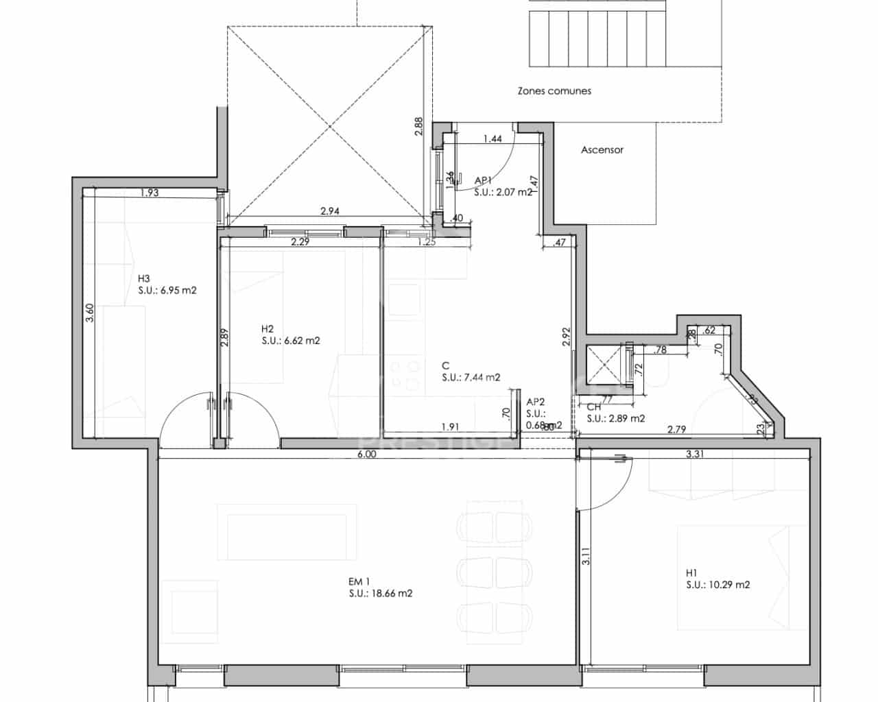 3 sypialnia Mieszkanie na sprzedaż w Miasto Barcelona - 432 000 € (Ref: 9648243)
