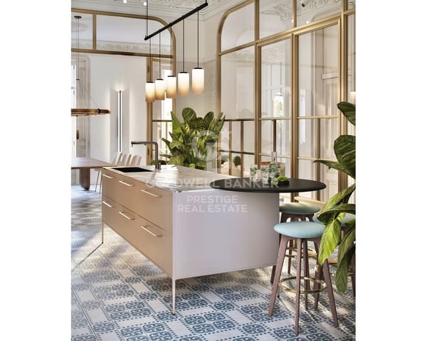 4 chambre Appartement à vendre à La Dreta de L'Eixample, Barcelone ville avec garage - 3 500 000 € (Ref: 9651829)