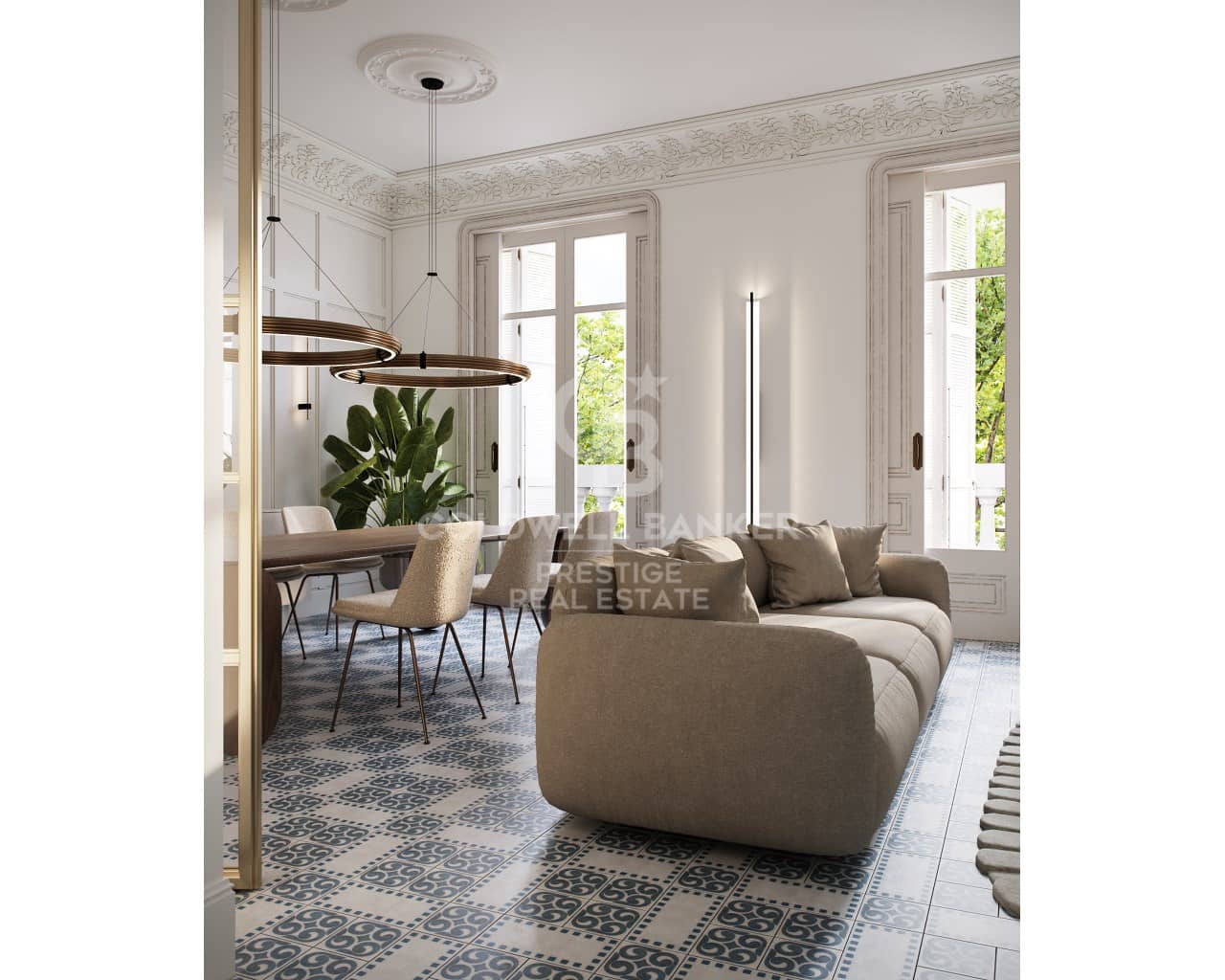 4 chambre Appartement à vendre à Barcelone ville avec garage - 3 500 000 € (Ref: 9651829)