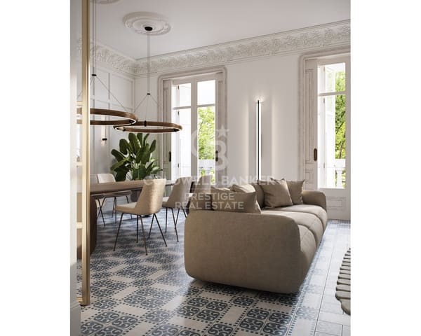 4 chambre Appartement à vendre à La Dreta de L'Eixample, Barcelone ville avec garage - 3 500 000 € (Ref: 9651829)