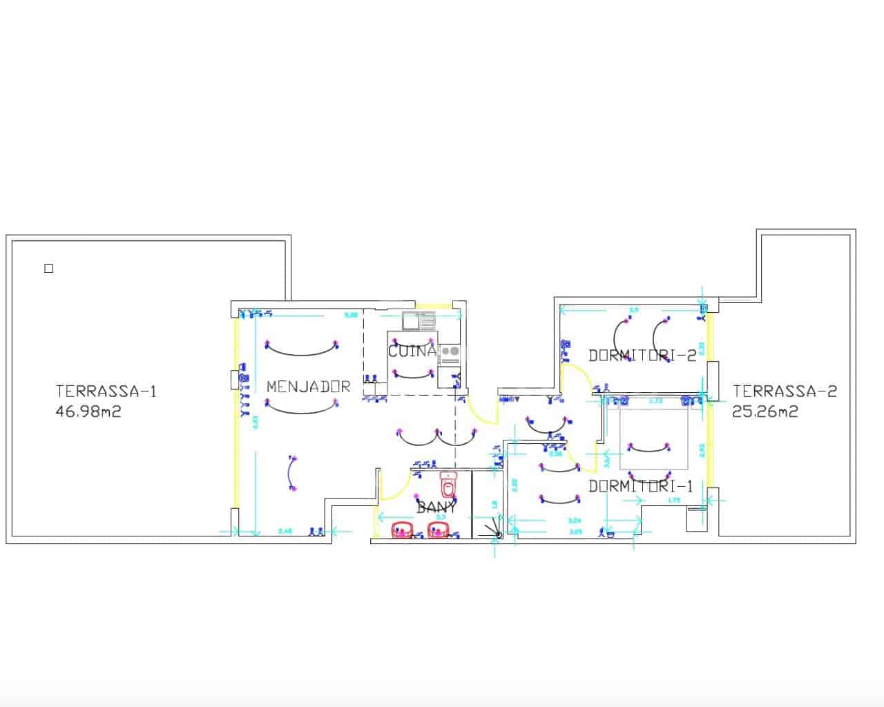2 bedroom Penthouse for sale in Barcelona city - € 1,295,000 (Ref: 9674090)