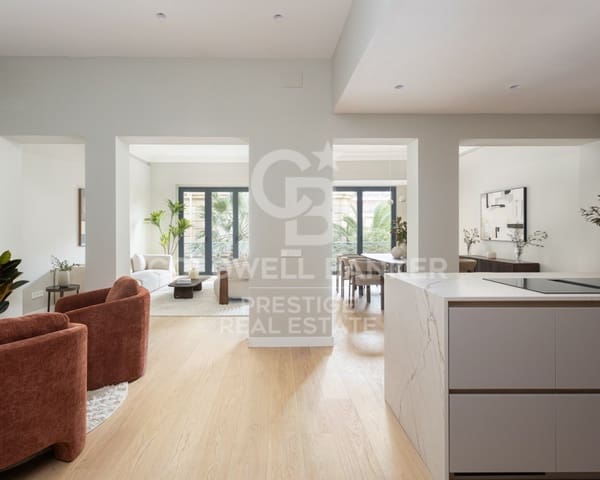 5 bedroom Flat for sale in Sant Gervasi - Galvany, Barcelona city - € 2,150,000 (Ref: 9690480)