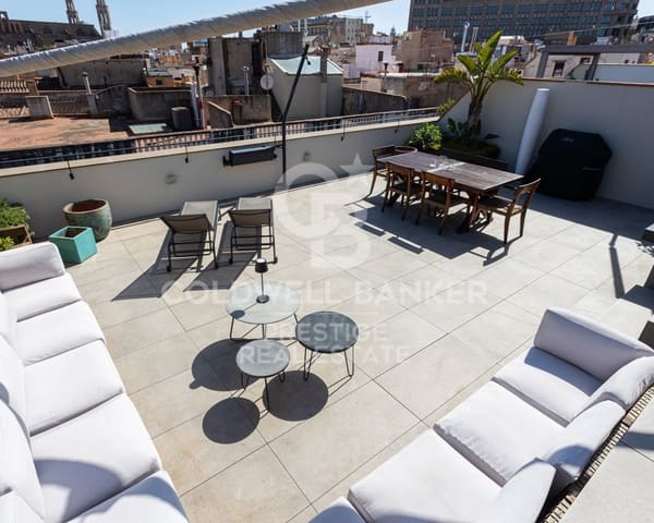 2 bedroom Penthouse for sale in Sant Pere, Santa Caterina i La Ribera, Barcelona city with pool garage - € 1,860,000 (Ref: 9698764)