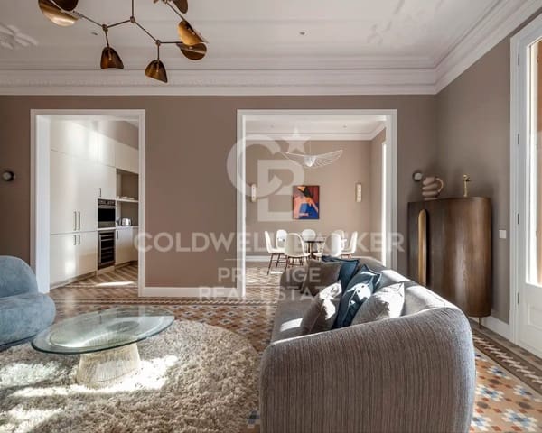 4 sypialnia Mieszkanie na sprzedaż w La Dreta de L'Eixample, Miasto Barcelona - 2 250 000 € (Ref: 9777963)