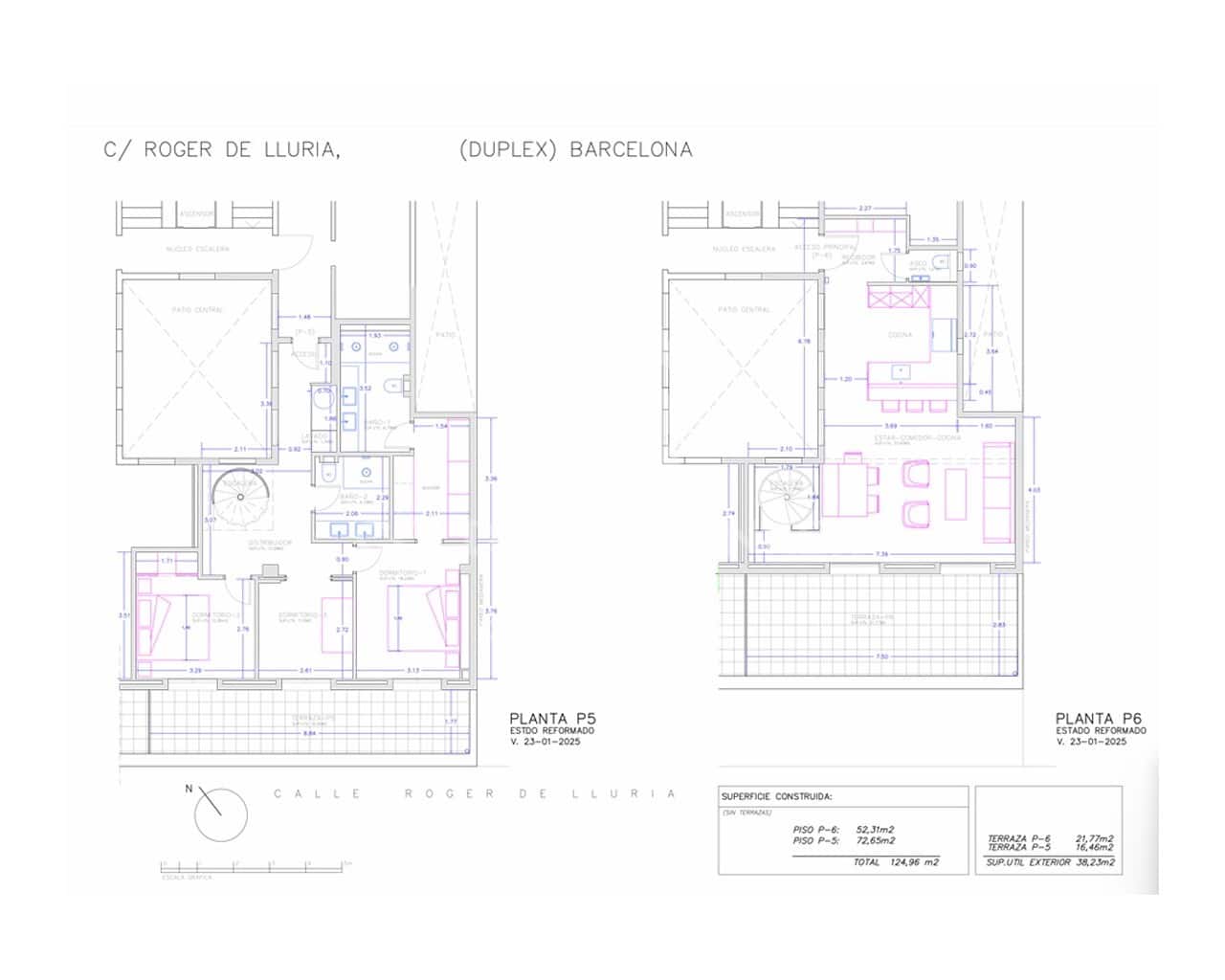 Ático de 3 habitaciones en Barcelona ciudad en venta - 1.675.000 € (Ref: 9777964)