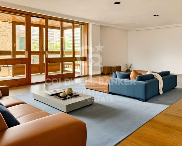 4 sovrum Lägenhet att hyra i Sarrià, Barcelona stad med garage - 4 200 € (Ref: 9794479)