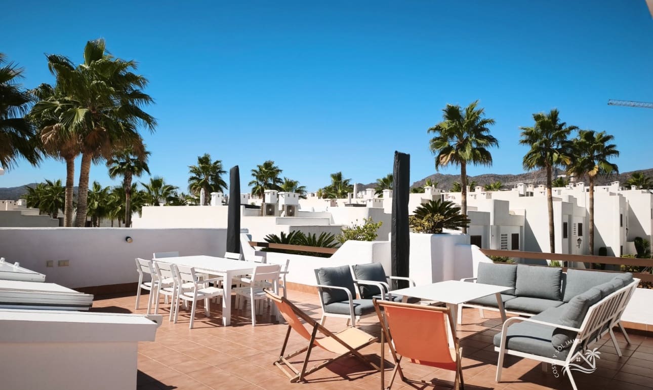 3 soveværelse Penthouse til salg i San Juan de los Terreros med swimmingpool - € 330.000 (Ref: 10099077)