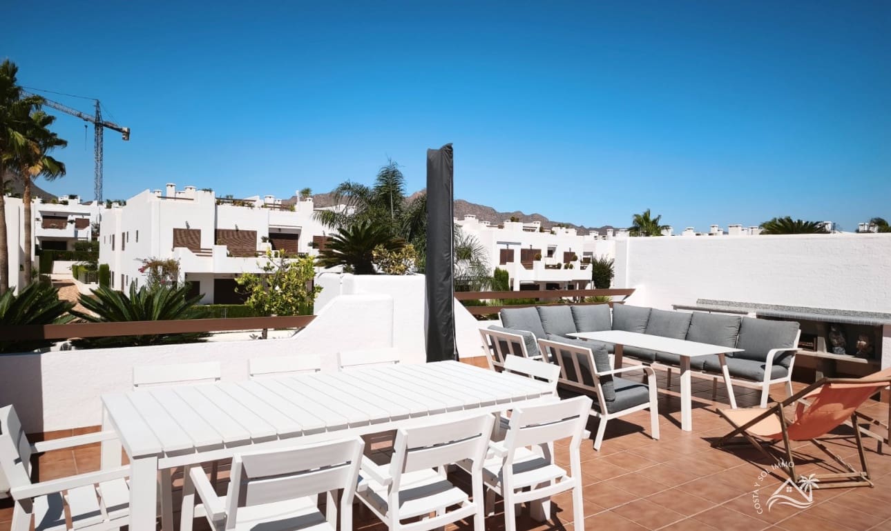 3 soveværelse Penthouse til salg i San Juan de los Terreros med swimmingpool - € 330.000 (Ref: 10099077)