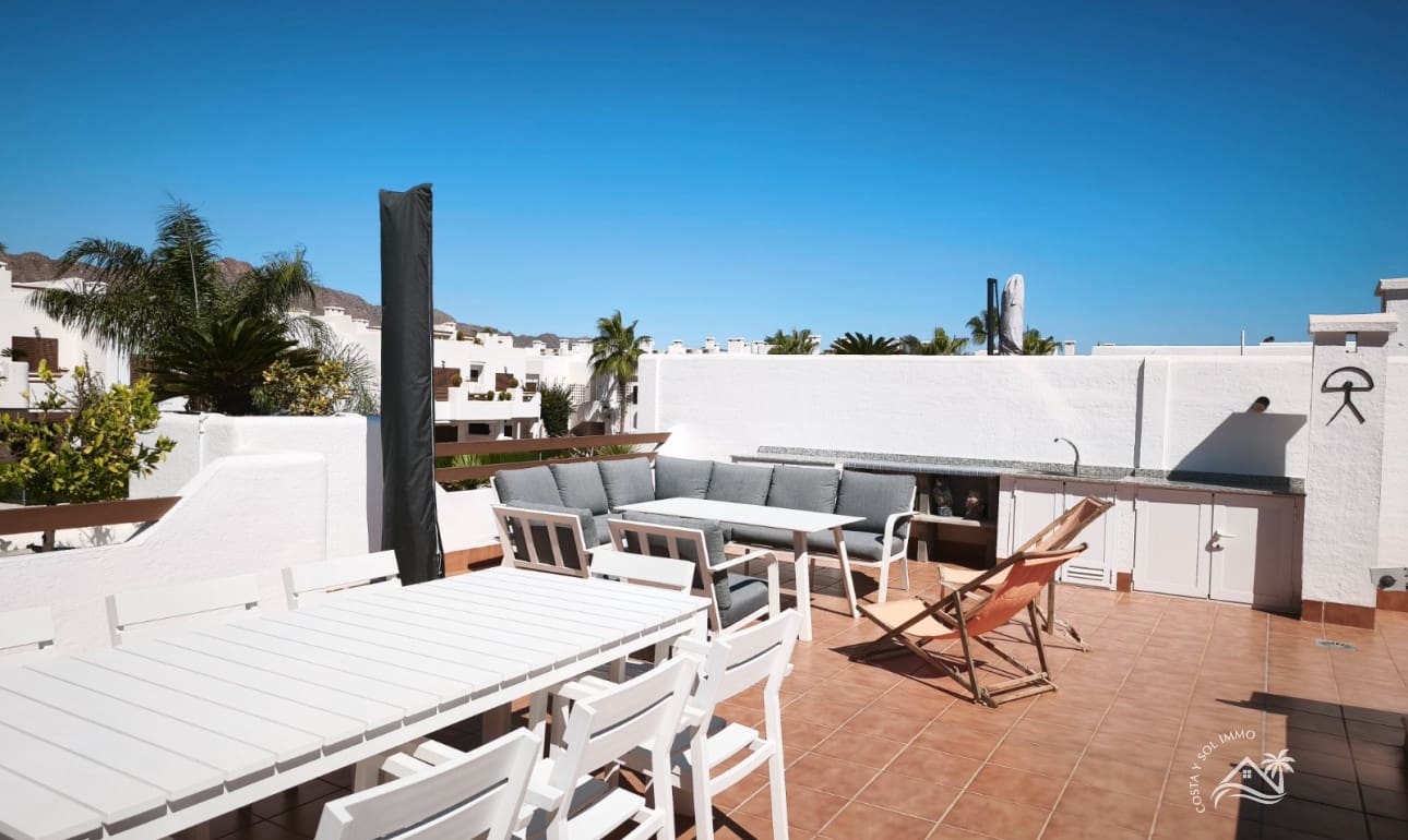3 soveværelse Penthouse til salg i San Juan de los Terreros med swimmingpool - € 330.000 (Ref: 10099077)